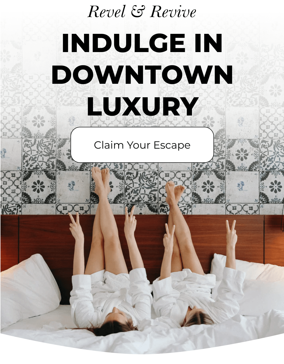 indulge in downtown luxury