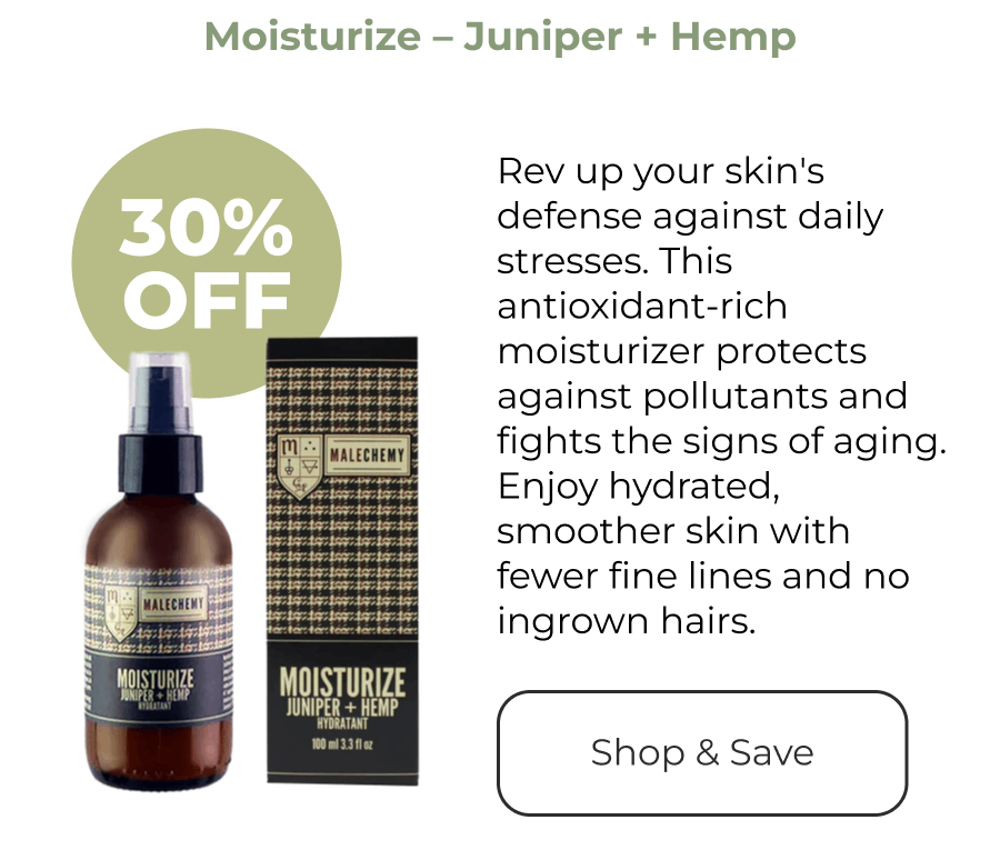 Moisturize – Juniper + Hemp