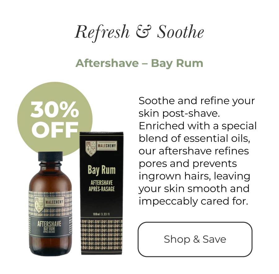 Aftershave – Bay Rum