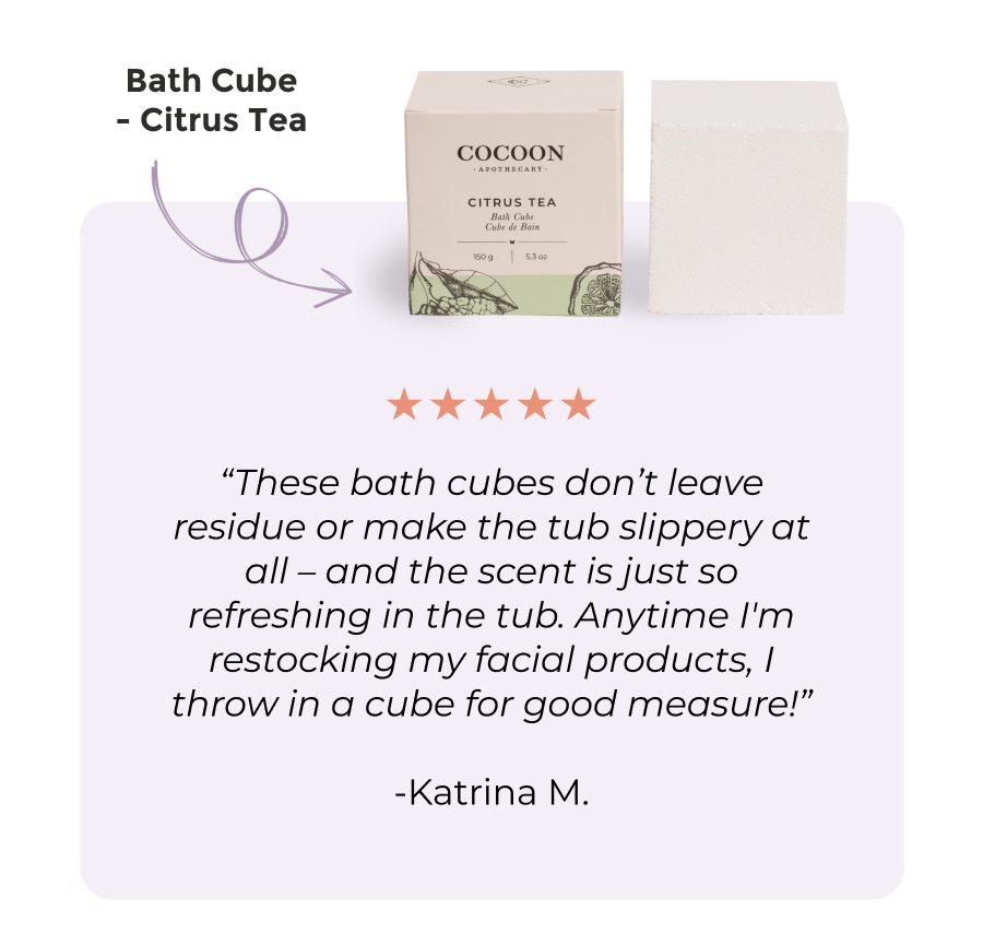 Bath Cube - Citrus Tea